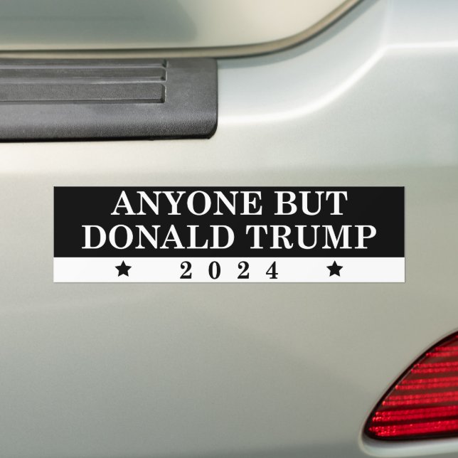 Alle außer Trump 2024 Autoaufkleber (Auf Auto)