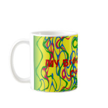 Alle banden oben Tasse