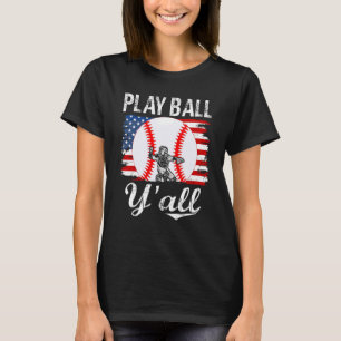 Alle Baseballspiele und alle Spieler, die B spiele T-Shirt