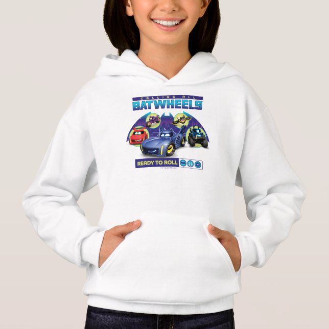 Alle Batwheels™ - Bereit zum Rollen Hoodie (Vorderseite)