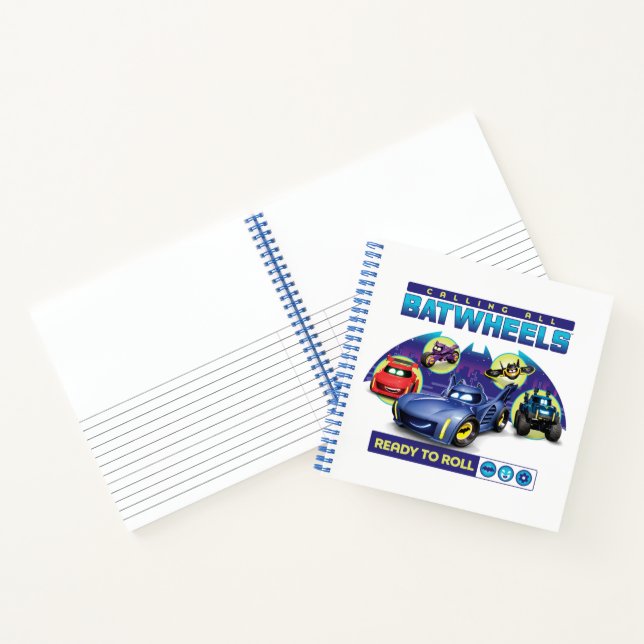 Alle Batwheels™ - Bereit zum Rollen Notizbuch (Innenseite)