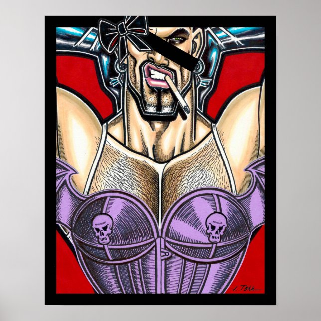 Alle bedruckt poster (Vorne)