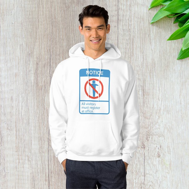 Alle Besucher aufmerksam machen Hoodie (Von Creator hochgeladen)