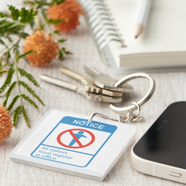 Alle Besucher aufmerksam machen Schlüsselanhänger (Von Creator hochgeladen)