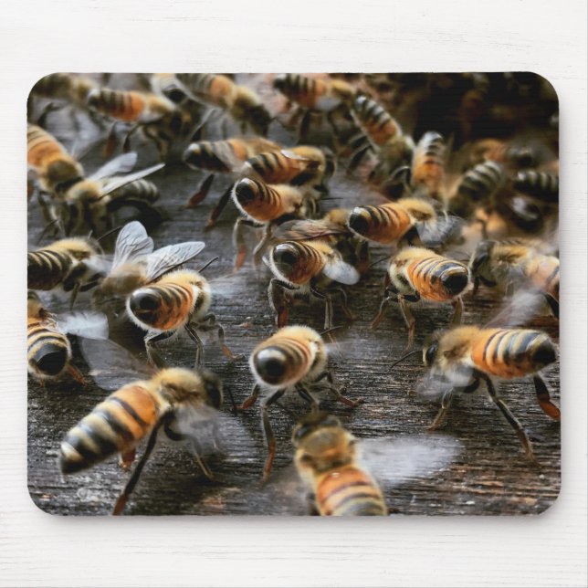 Alle Bienen aufrufen Mousepad (Vorne)