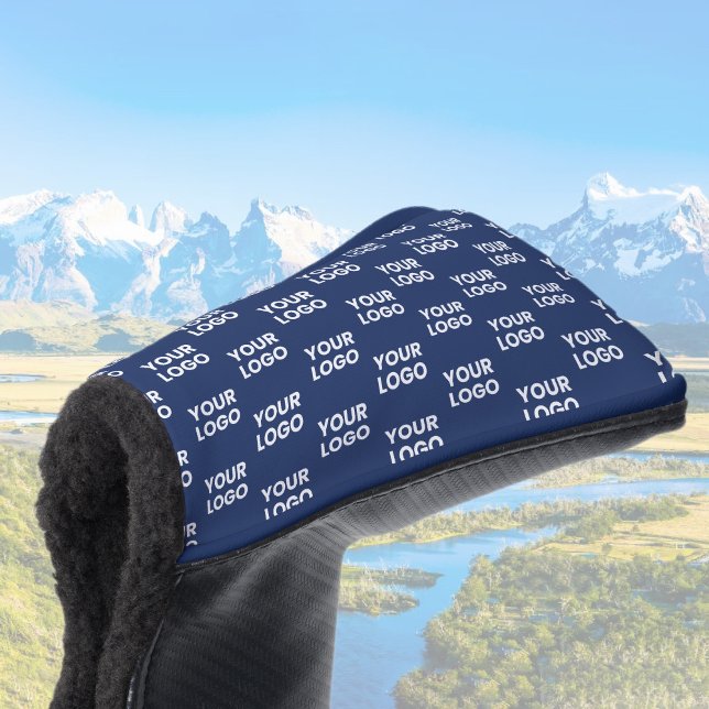 Alle Bilder oder Firmenlogo bearbeitet Dunkelblau Golf Headcover (Von Creator hochgeladen)