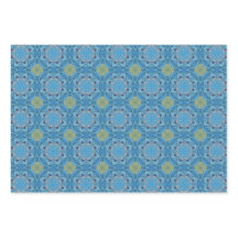 Alle blauen nahtlosen ethnischen Muster Set 1