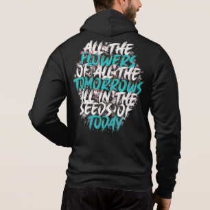 Alle Blumen Von Morgen Streetwear Zitat-60197 Hoodie