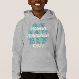 Alle Blumen von Tomorrow Streetwear Zitat-60197 Hoodie