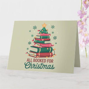 Alle Bücher für Weihnachten Bibliothekar Bücherlie Karte