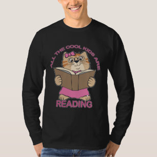 Alle coolen Kids lesen Buch Nerd Lesen Lehren T-Shirt