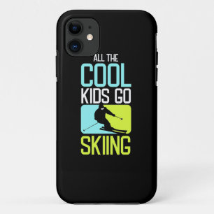 Alle Coolen Kinder fahren Ski Case-Mate iPhone Hülle