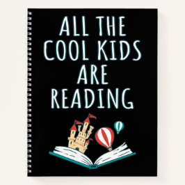Alle Coolen Kinder lesen das II-Notebook Notizbuch