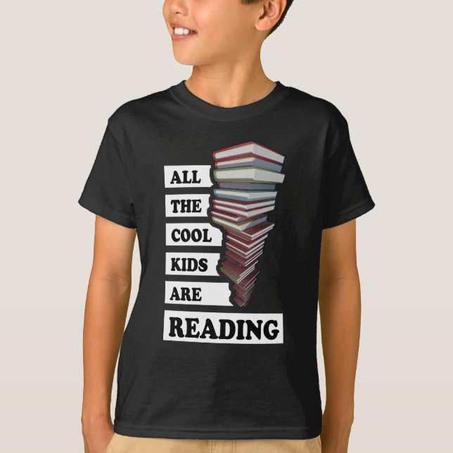Alle coolen Kinder lesen - für Buchliebhaber T-Shirt (Vorderseite)