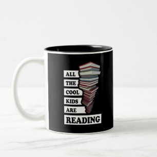 Alle coolen Kinder lesen - für Buchliebhaber Zweifarbige Tasse