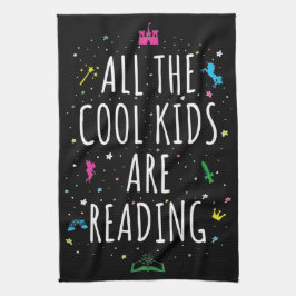 Alle Coolen Kinder lesen I Geschirrtuch