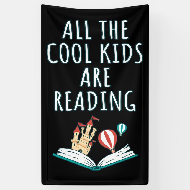 Alle Coolen Kinder lesen II Banner (Vertikal)