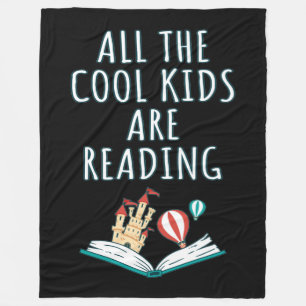 Alle Coolen Kinder lesen II Fleece Blanket