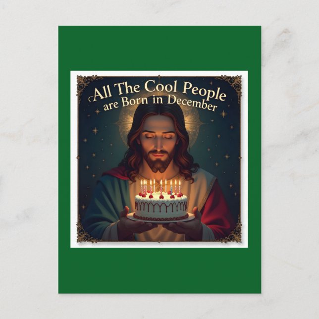 Alle coolen Leute Postkarte (Vorderseite)