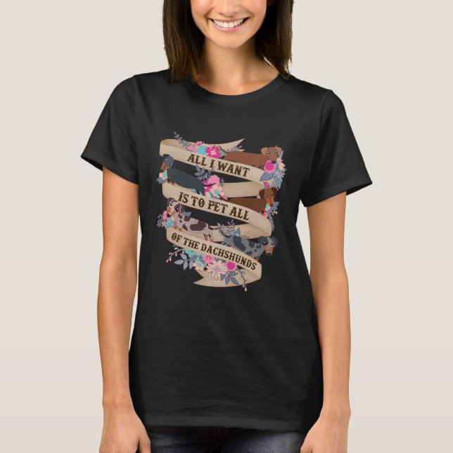 Alle Dackeln T-Shirt (Vorderseite)