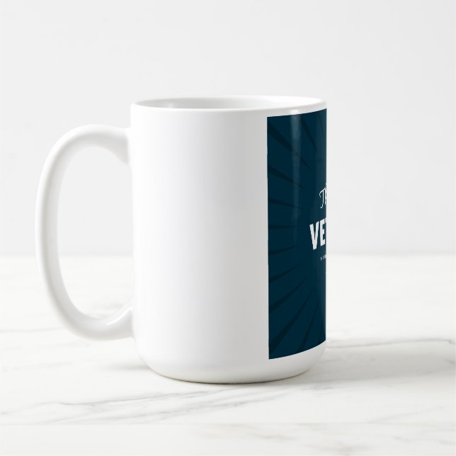 Alle, die bedient haben, würdigen kaffeetasse (Links)