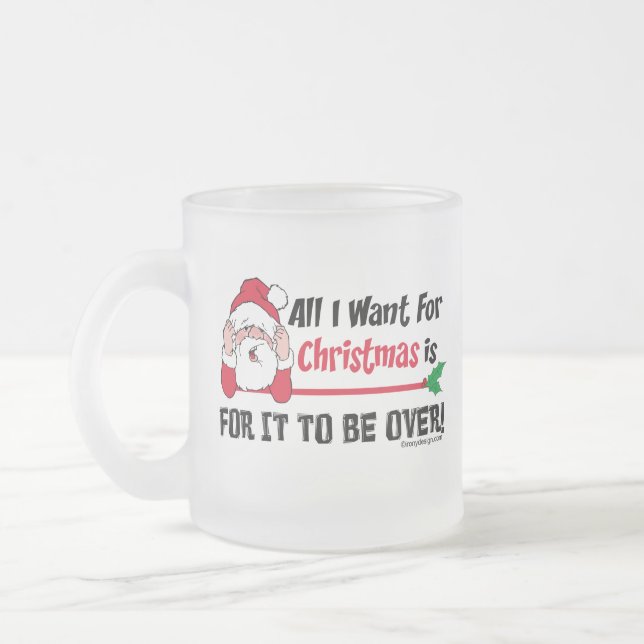 Alle, die ich für Weihnachten will Kaffeetasse (Links)
