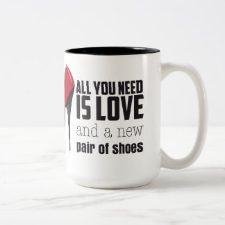 Alle, die Sie benötigen, ist Liebe-Tasse Zweifarbige Tasse