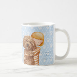 Alle, die Sie benötigen, ist Liebe und eine Hund© Kaffeetasse