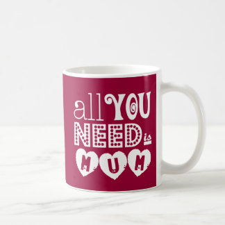 Alle, die Sie benötigen, ist Mama Kaffeetasse