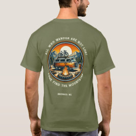 Alle, die wandern sind nicht verloren - Camping T  T-Shirt