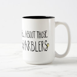 Alle diese Warblers Zweifarbige Tasse