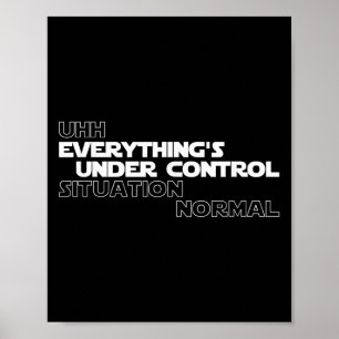 Alle Dinge, die sich in der Kontrolle befinden Nor Poster