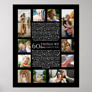 alle Dinge, die wir über Sie Liebe haben, 60. Gebu Poster