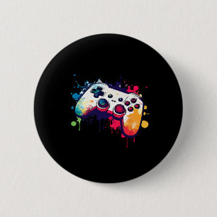 Alle Dinge Video-Gamer-Gamer Boys Me Button