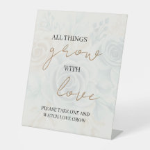 Alle Dinge wachsen mit Liebe Bitte nehmen Sie sich