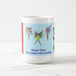 Alle drei Bucheinbänd conveneintly auf einer Tass Kaffeetasse