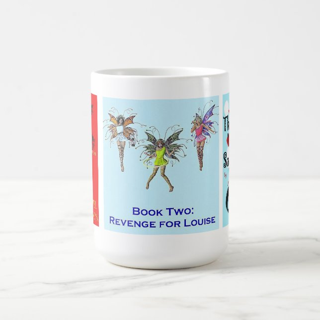 Alle drei Bucheinbänd conveneintly auf einer Tasse (Mittel)