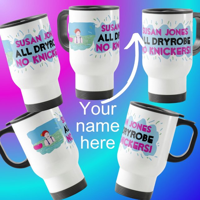 Alle Dryrobe no Knickers wild Schwimmer Tasse (Von Creator hochgeladen)