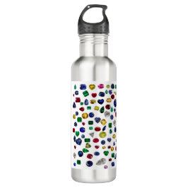 Alle Edelsteine farbig Edelstahlflasche