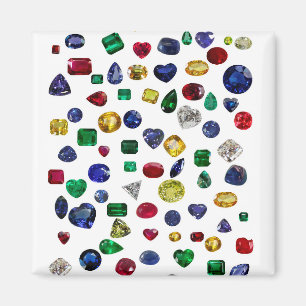 Alle Edelsteine Farbige Magnet