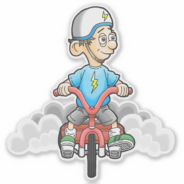 Alle Fahrräder rufen Aufkleber (Vorderseite)