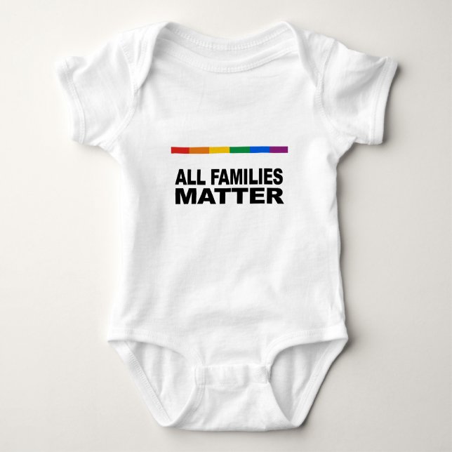 Alle Familienangelegenheit Baby Strampler (Vorderseite)