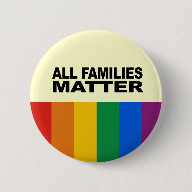Alle Familienangelegenheit Button (Vorderseite)