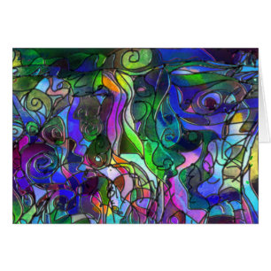 Alle Farben mit Wirbeln und Linien