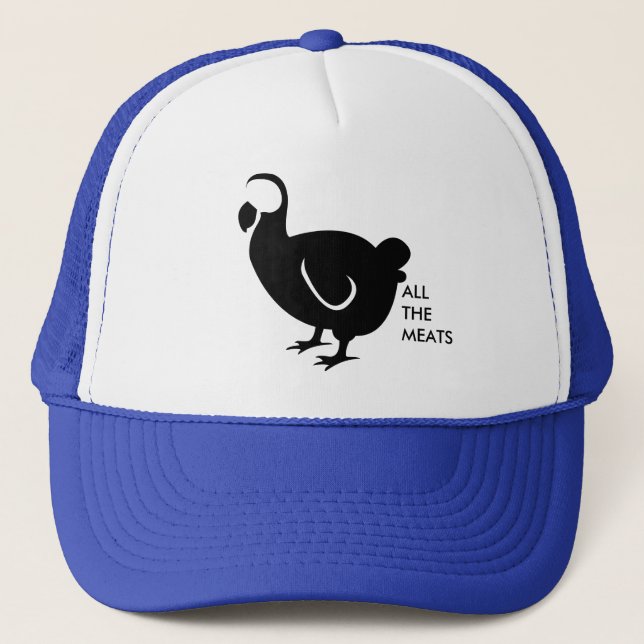Alle Fleisch | Dodo Hat Truckerkappe (Vorderseite)