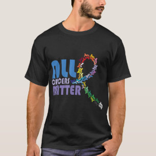 Alle Fragen der Sensibilisierung für Krebs in der  T-Shirt