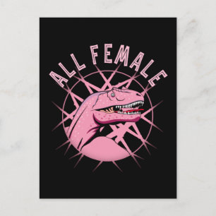 Alle Frauen - Dinosaurier Liebhaber Postkarte