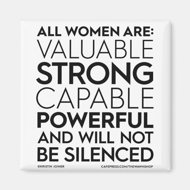 Alle Frauen sind Square Magnet (Vorne)