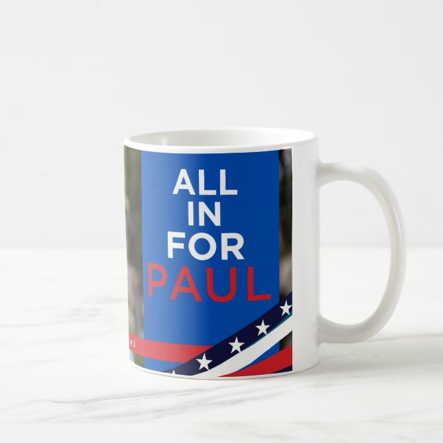 Alle für Paul - Gesichts-Tasse Kaffeetasse (Rechts)