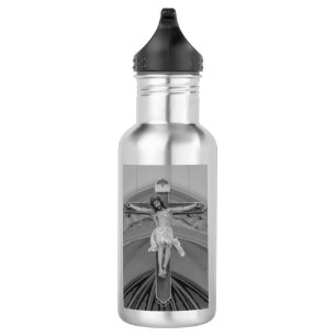 Alle für Sie Graustufen Wasserflasche